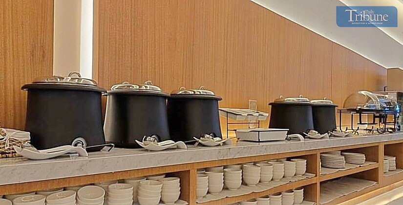 Complimentary meals await OFWs availing of their new lounge at NAIA Terminal 3
